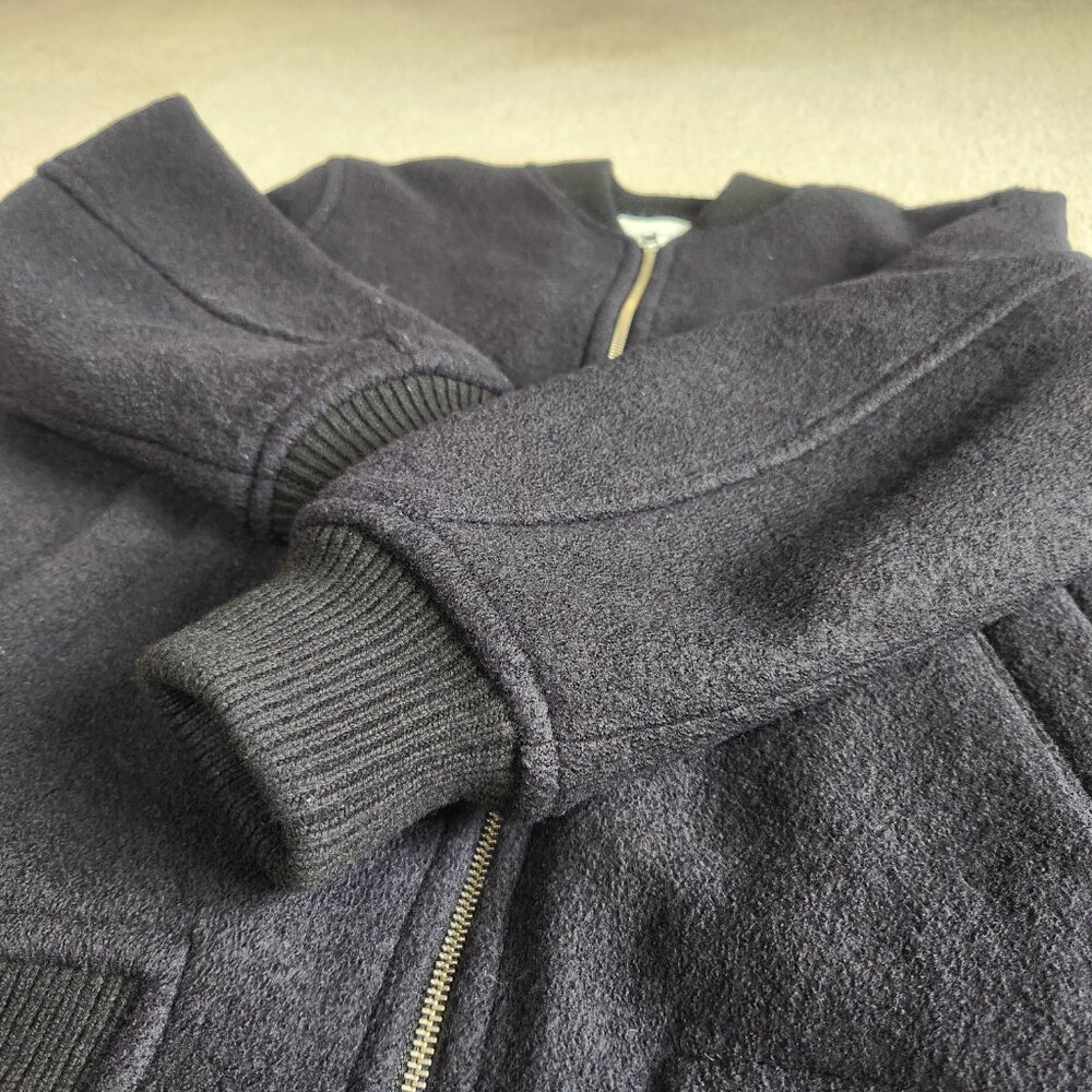 NWOT Wilfred Free 100% Merino Wool Stable Jacket Bomber--RUNS BIG Aritzia - Picture 9 of 16